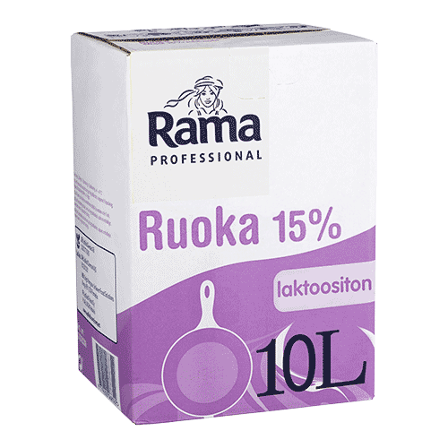 Rama Professional Ruoka laktoositon 15%, 1 x 10 l